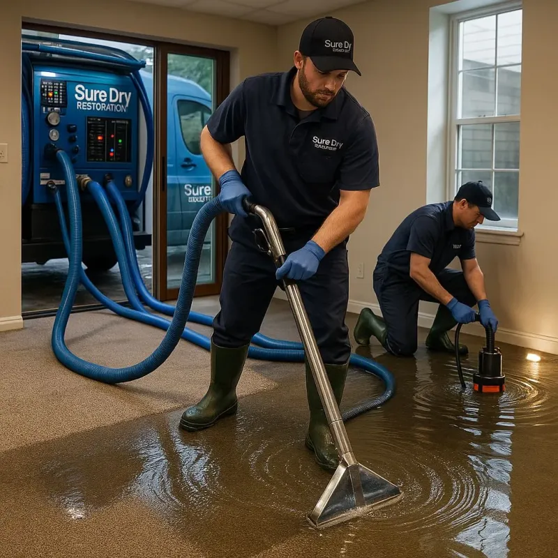 Water Extraction and Removal process in Stewart County, TN